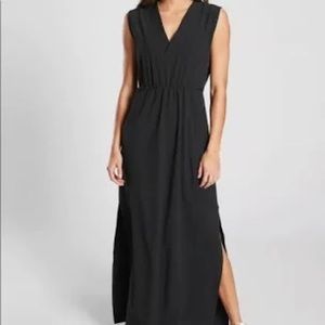 NWT Athleta maxi dress black